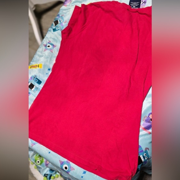 Vintage Y2K Polo Jeans Co Ralph Lauren Red Graphic Tee M - Picture 5 of 5